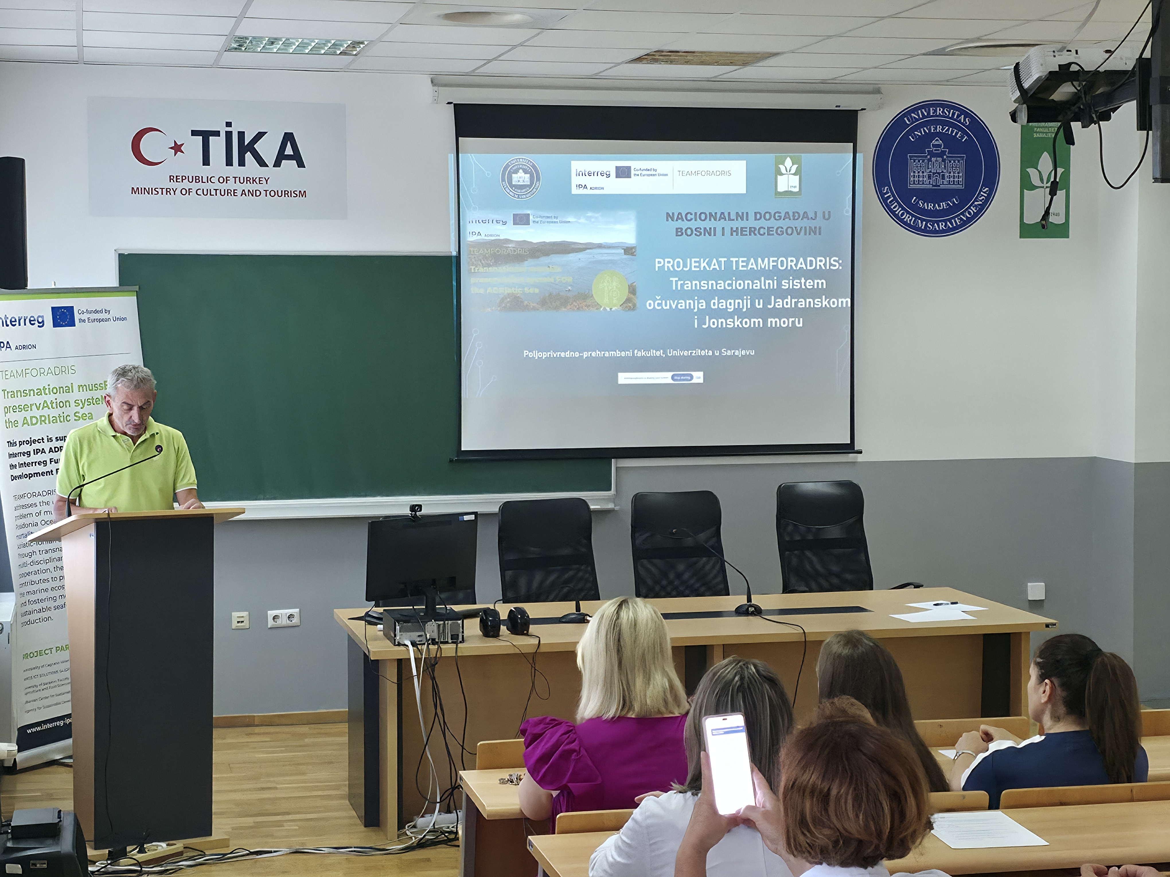 Održan nacionalni događaj projekta TEAMFORADRIS na Poljoprivredno-prehrambenom fakultetu Univerziteta u Sarajevu