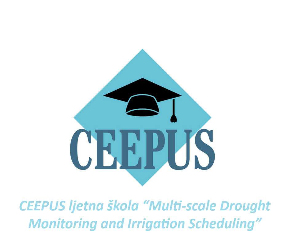 Poziv za prijavu na CEEPUS ljetnu školu “Multi-scale Drought Monitoring and Irrigation Scheduling”
