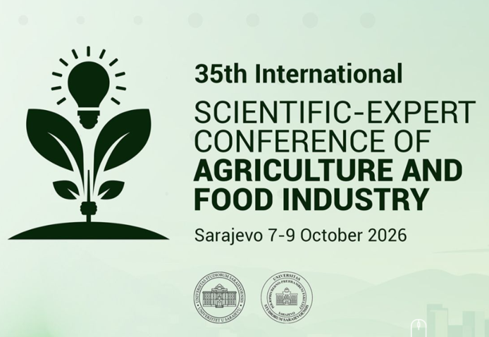 35. međunarodna naučno-stručna konferencija „Agriculture and Food Industry“ – Agenda