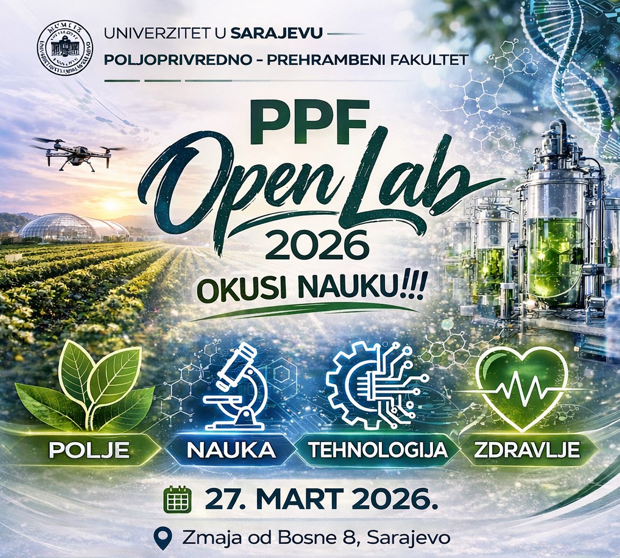 Dani otvorenih vrata Poljoprivredno-prehrambenog fakulteta Univerziteta u Sarajevu